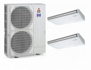 Напольно-потолочный кондиционер Mitsubishi Electric PCA-RP100KAQ*2/PUHZ-ZRP200YKA
